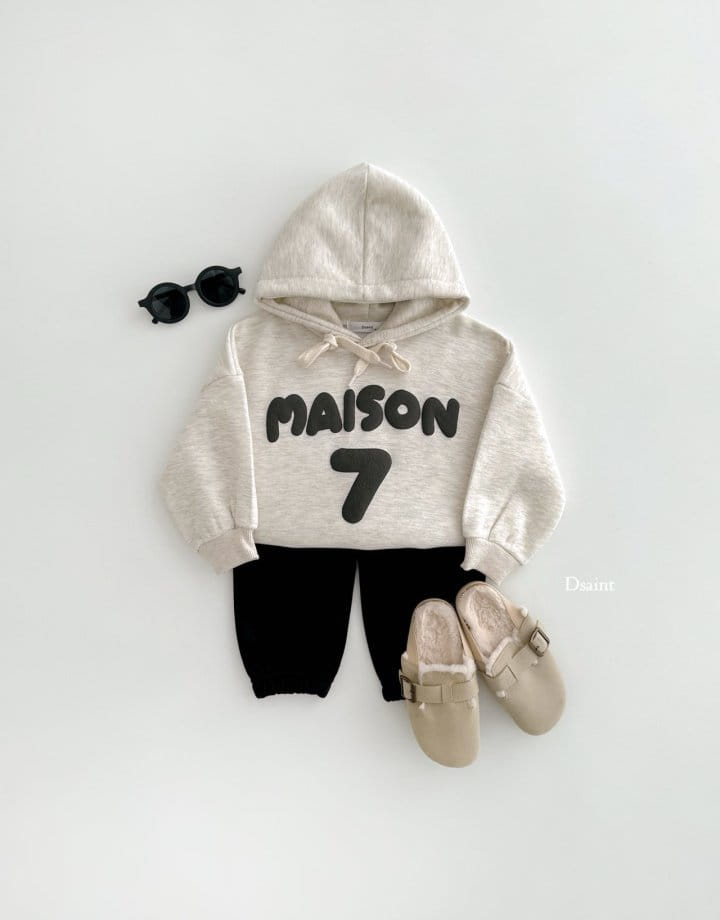 Dsaint - Korean Children Fashion - #childrensboutique - Maison Fleece Hoody - 6