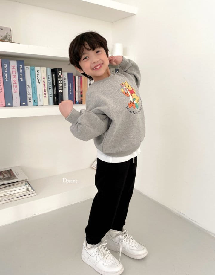 Dsaint - Korean Children Fashion - #childrensboutique - Very Popular String Fleece Pants - 10