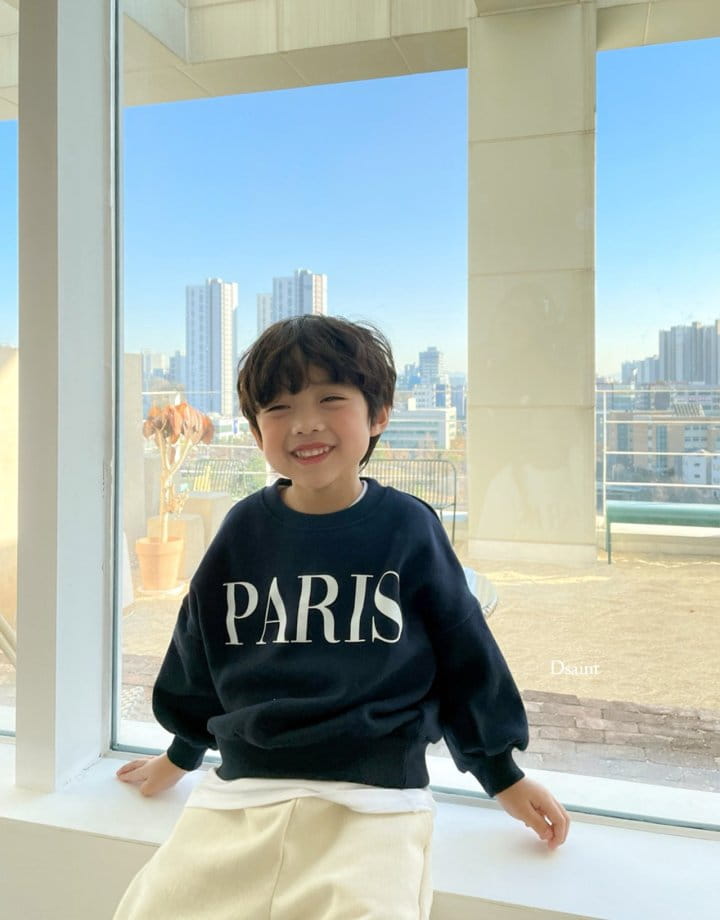 Dsaint - Korean Children Fashion - #designkidswear - Paris Sweatshirt - 9