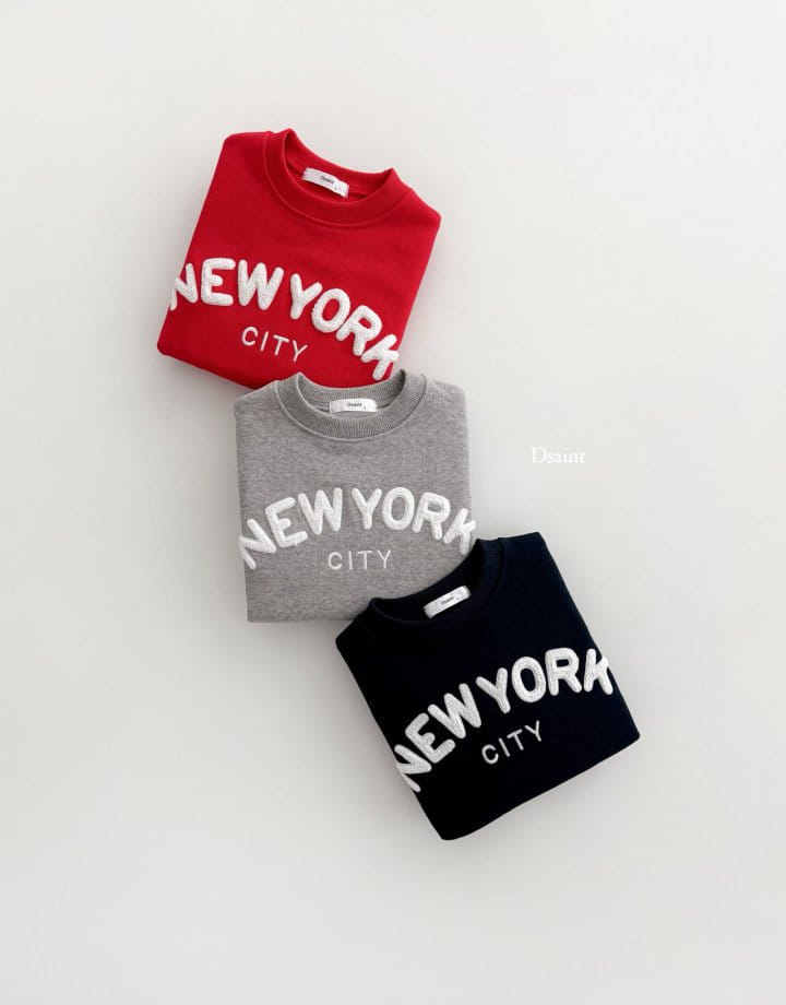 Dsaint - Korean Children Fashion - #discoveringself - Newyork City Bookle Fleece Sweatshirt - 5