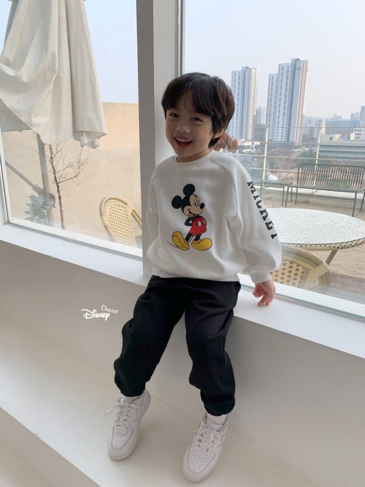 Dsaint - Korean Children Fashion - #discoveringself - Arm M Jogger Fleece Top Bottom Set - 10