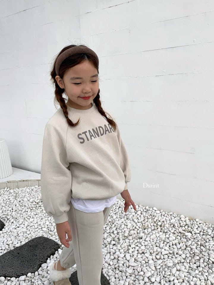 Dsaint - Korean Children Fashion - #discoveringself - Standard Raglan Fleece Top Bottom Set - 9