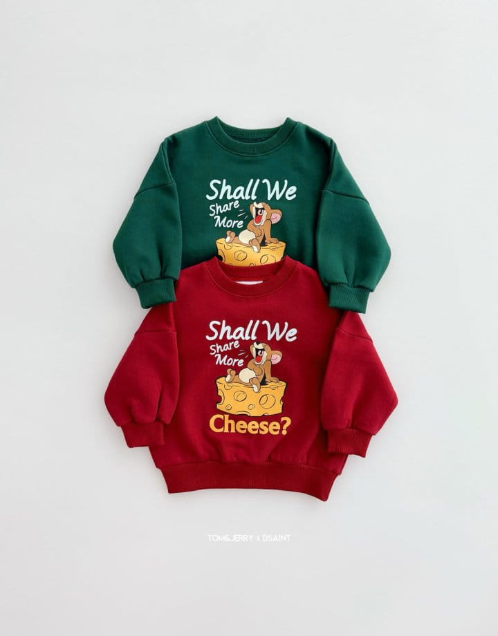 Dsaint - Korean Children Fashion - #fashionkids - Cheese Jerry Sweatshirt - 2