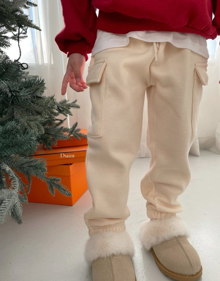 Dsaint - Korean Children Fashion - #kidzfashiontrend - Fit Cargo String Pants - 9