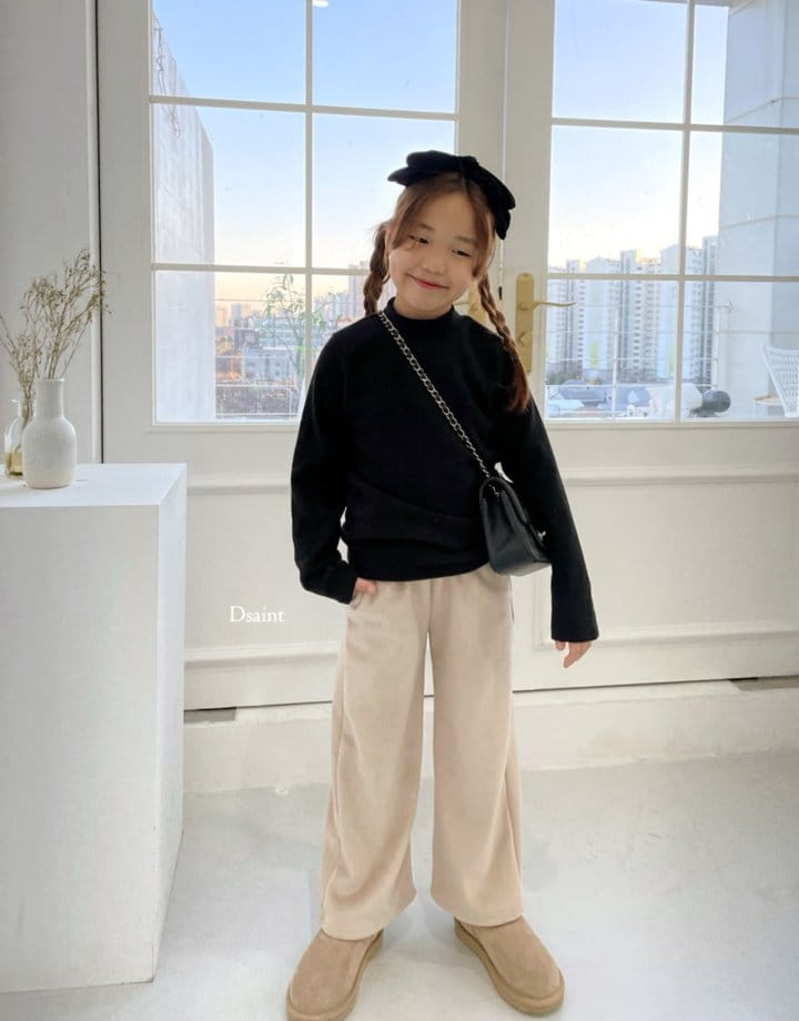 Dsaint - Korean Children Fashion - #magicofchildhood - Cozy Half Turtleneck Tee - 8