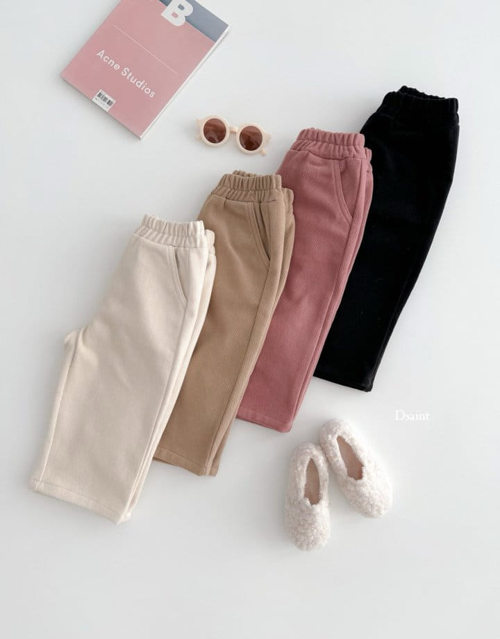 Dsaint - Korean Children Fashion - #magicofchildhood - Cozy Wide C Pants - 3