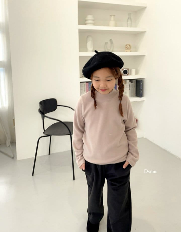 Dsaint - Korean Children Fashion - #prettylittlegirls - Cozy Half Turtleneck Tee - 10