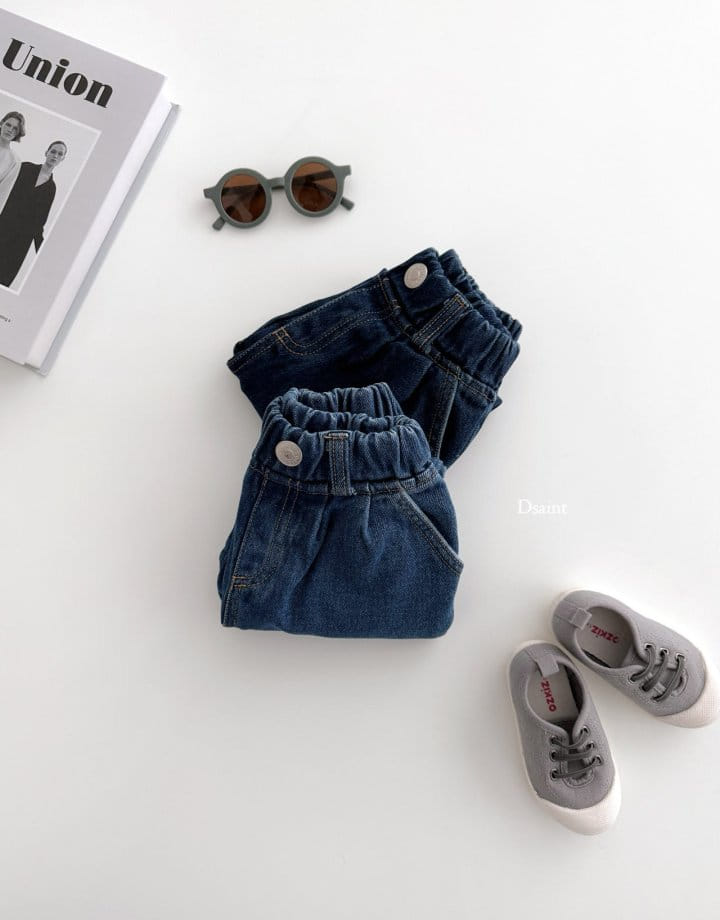 Dsaint - Korean Children Fashion - #prettylittlegirls - Special Baggy Jeans - 6