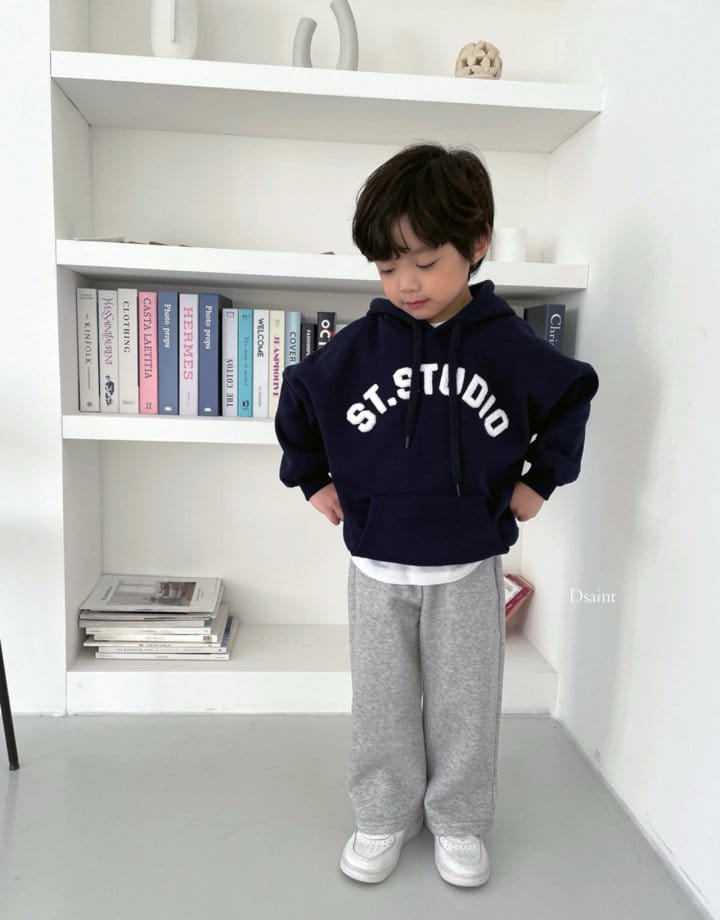 Dsaint - Korean Children Fashion - #stylishchildhood - Pom Wide Fleece Pants - 12