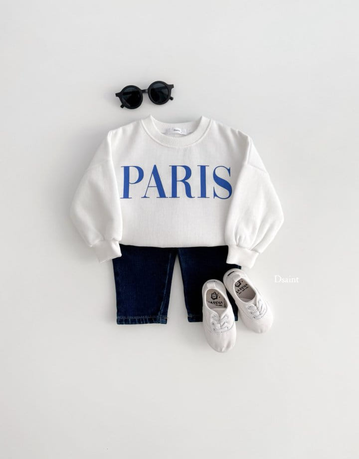 Dsaint - Korean Children Fashion - #stylishchildhood - Paris Sweatshirt - 6