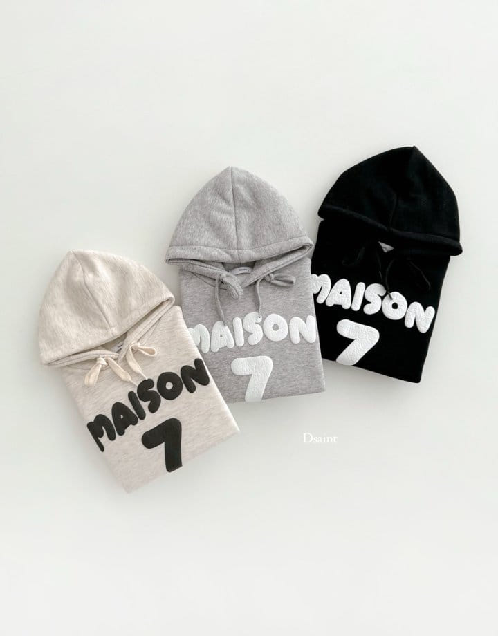 Dsaint - Korean Children Fashion - #todddlerfashion - Maison Fleece Hoody - 2