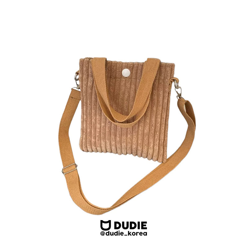 Dudie - Korean Children Fashion - #childrensboutique - Leon Rib Bag