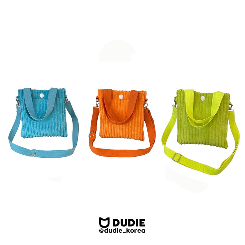 Dudie - Korean Children Fashion - #designkidswear - Leon Rib Bag - 2