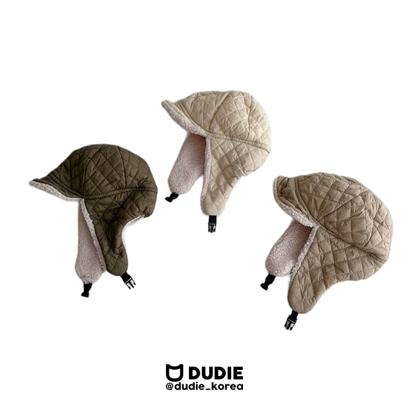 Dudie - Korean Children Fashion - #minifashionista - Quilting Ear Hats