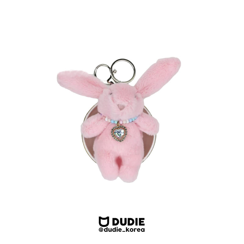 Dudie - Korean Children Fashion - #stylishchildhood - Big Rabbit Key Ring