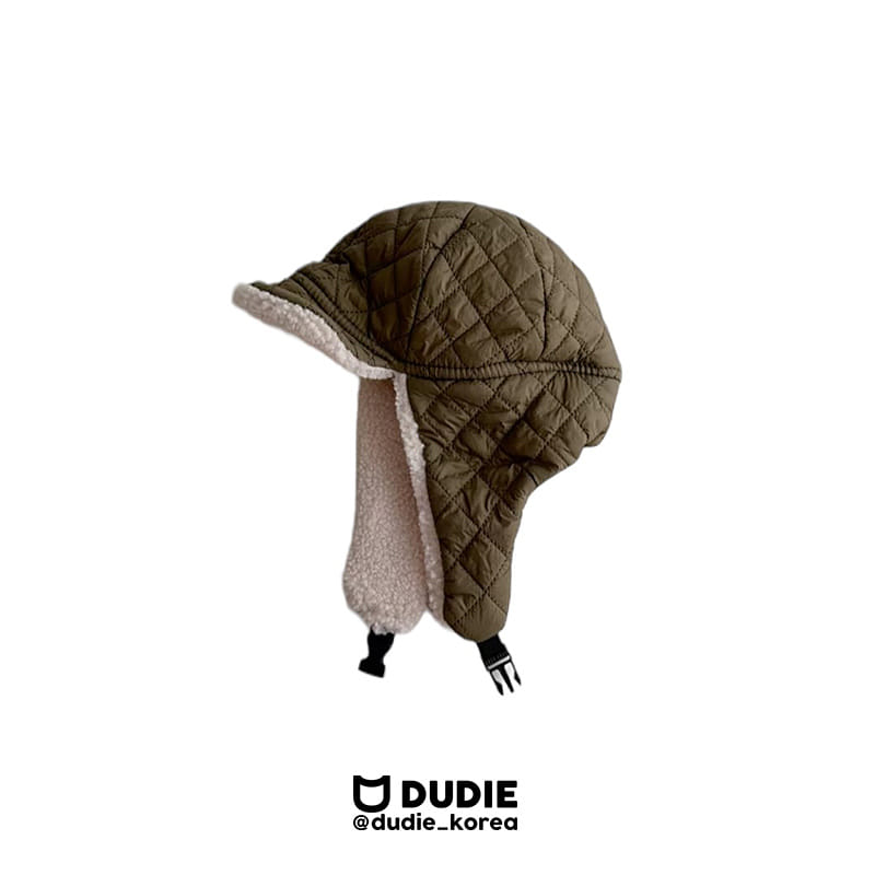 Dudie - Korean Children Fashion - #todddlerfashion - Quilting Ear Hats - 3