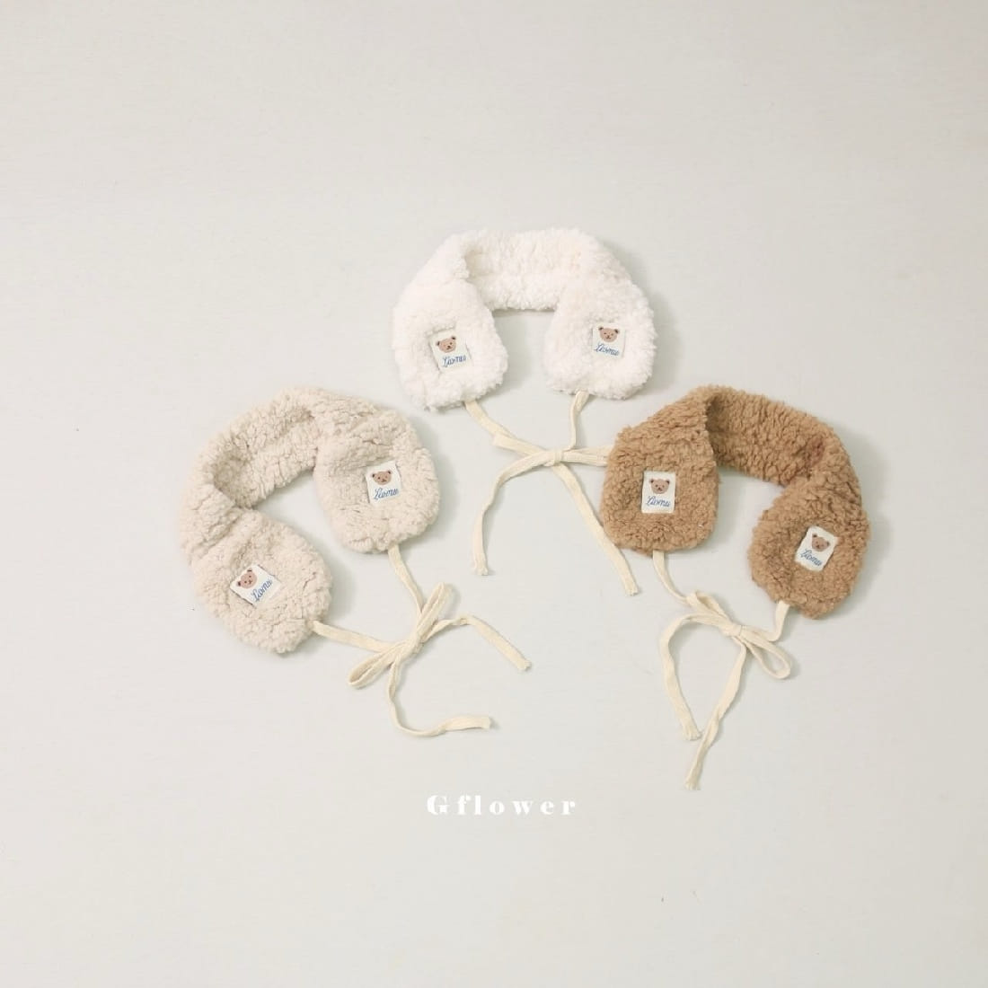 G Flower - Korean Baby Fashion - #babyboutique - Fluffy Ear Muffler - 4