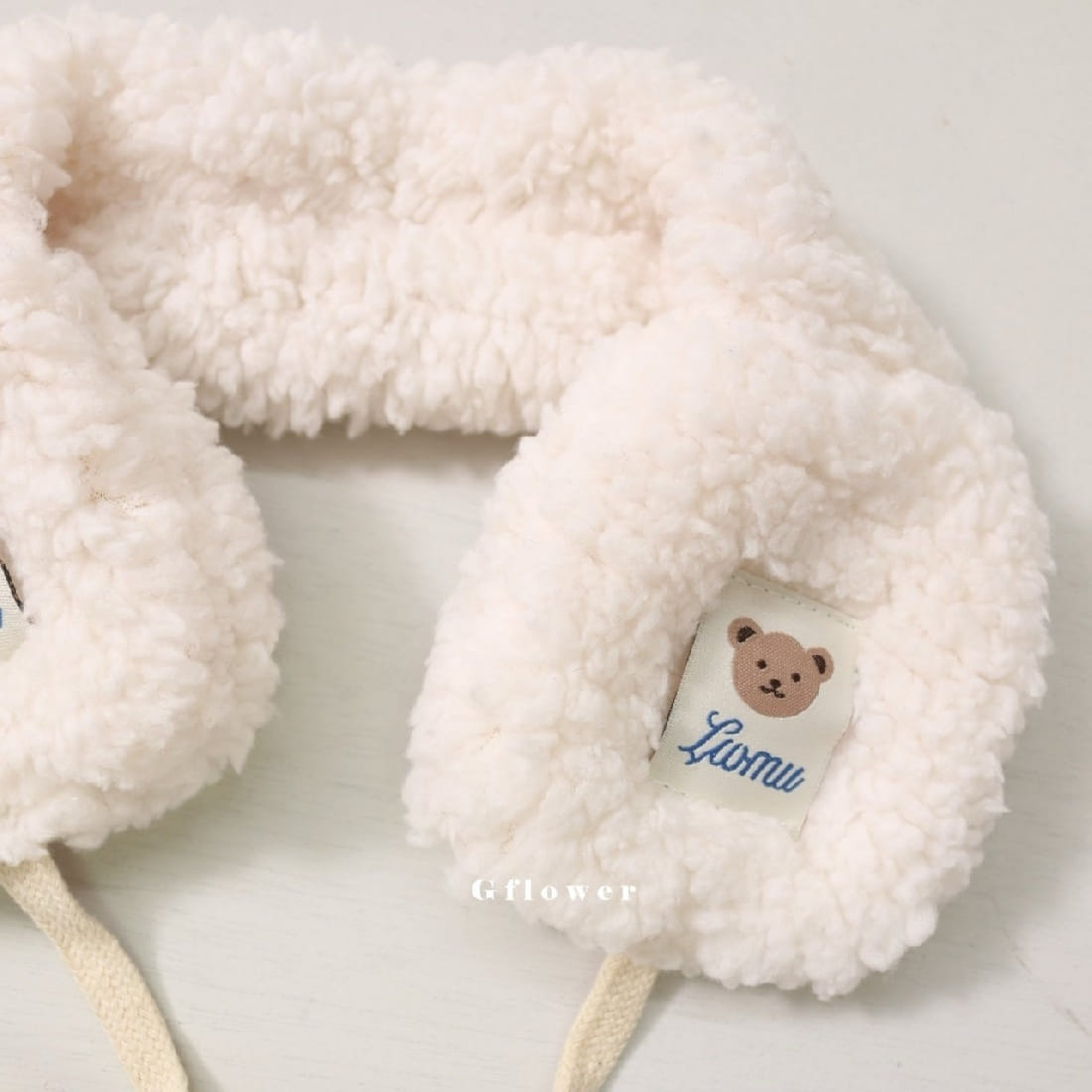 G Flower - Korean Baby Fashion - #babyfashion - Fluffy Ear Muffler - 6