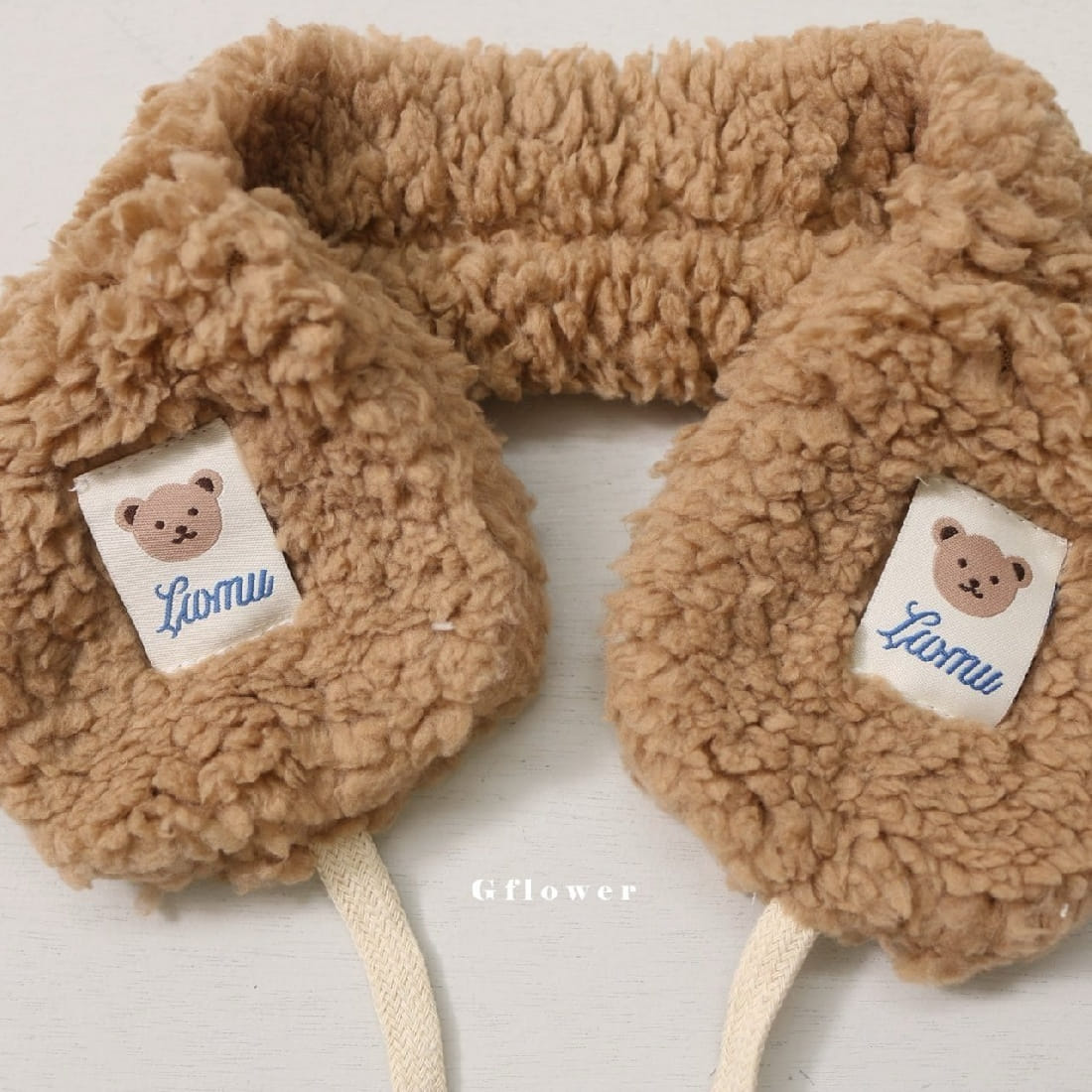 G Flower - Korean Baby Fashion - #babyfever - Fluffy Ear Muffler - 7