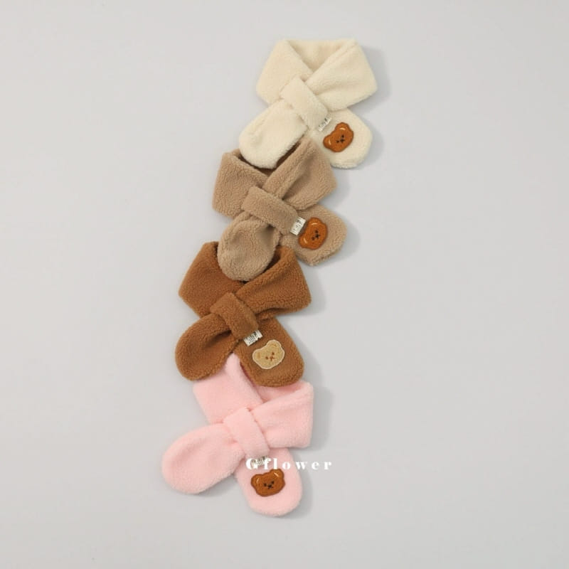 G Flower - Korean Baby Fashion - #babyfever - Bear Bboggle Muffler