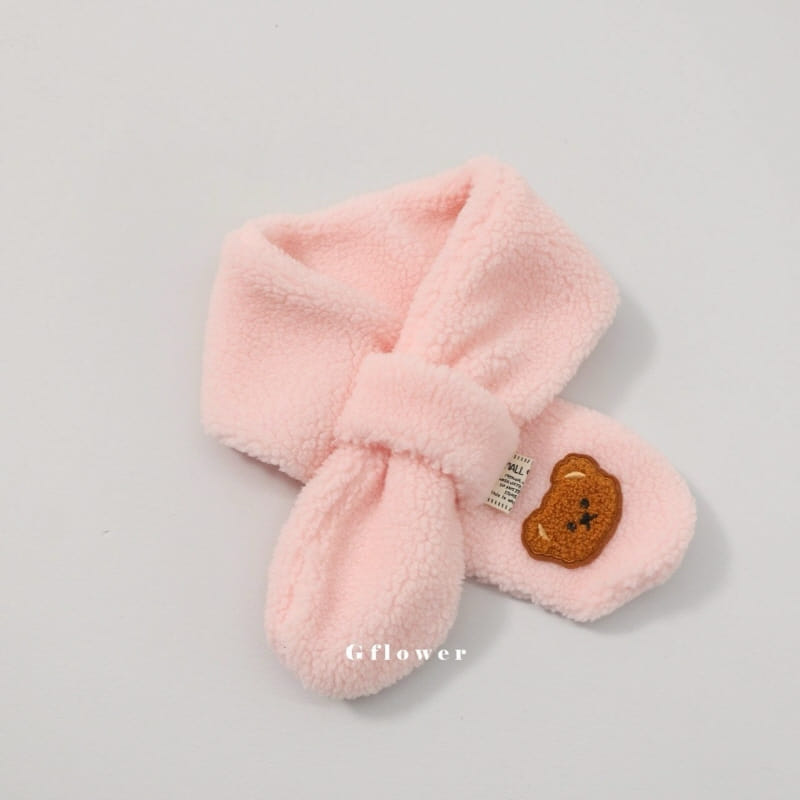 G Flower - Korean Baby Fashion - #babywear - Bear Bboggle Muffler - 8