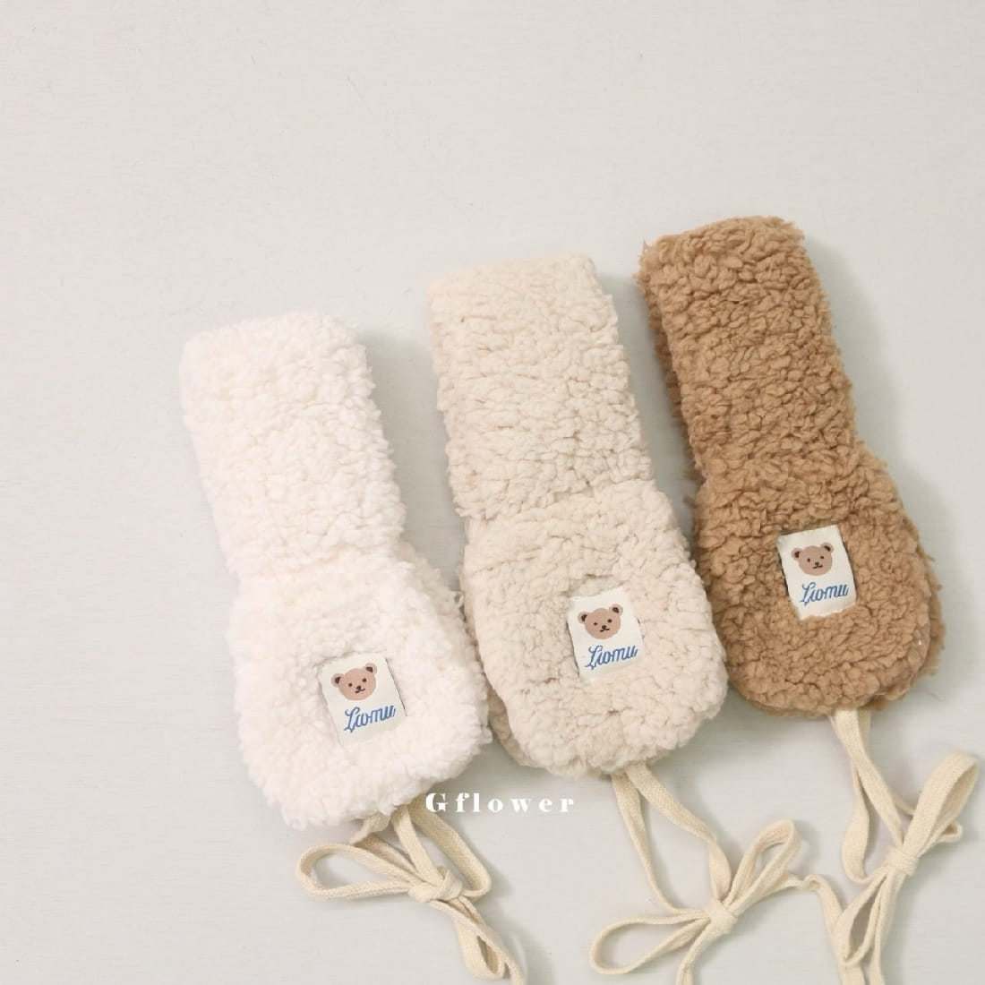 G Flower - Korean Baby Fashion - #onlinebabyshop - Fluffy Ear Muffler