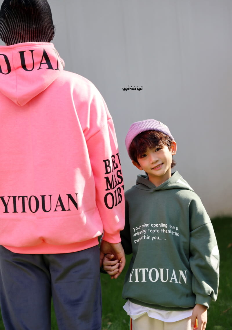 Ggomenge - Korean Children Fashion - #stylishchildhood - U IN  Hoody Tee - 11