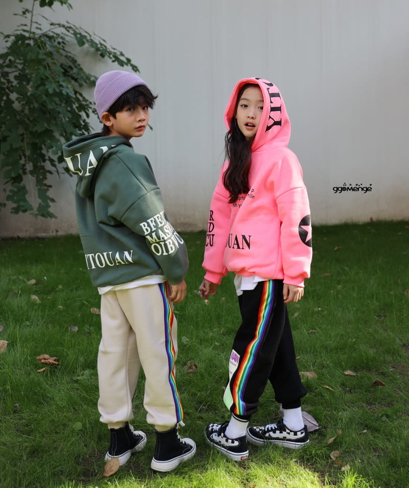 Ggomenge - Korean Children Fashion - #todddlerfashion - U IN  Hoody Tee - 9