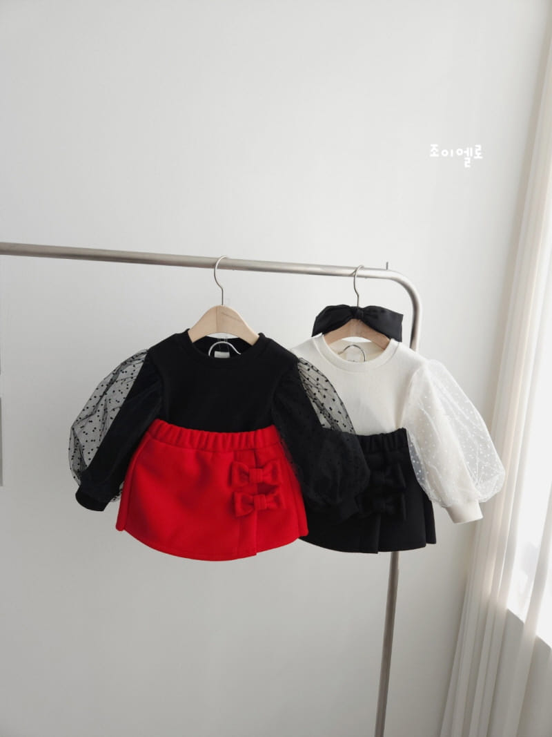 Joy ello - Korean Children Fashion - #designkidswear - Ribbon W Wrap Skirt