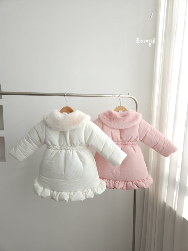 Joy ello - Korean Children Fashion - #fashionkids - Mink Frill Padding - 5