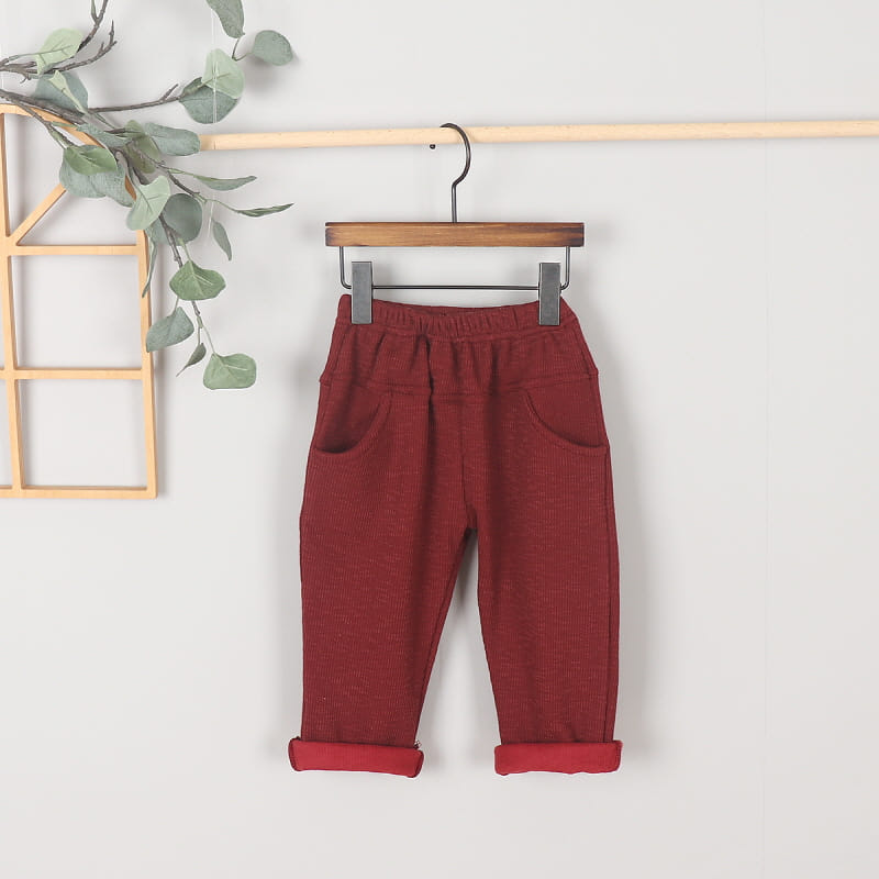 Kingboy - Korean Children Fashion - #designkidswear - Rib Fleece Pants - 11