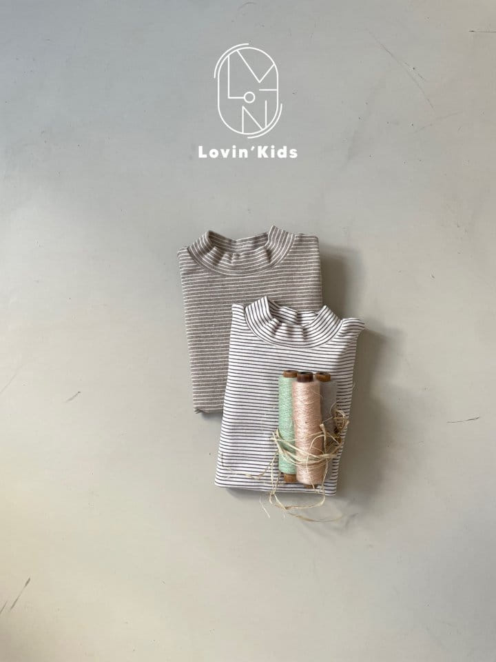 Lovin - Korean Children Fashion - #discoveringself - Small ST Turtleneck Tee