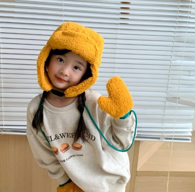 Miso - Korean Baby Fashion - #babyoninstagram - Color Ear Muffler  - 4