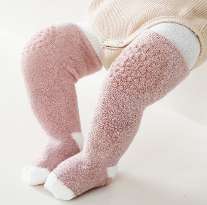 Miso - Korean Baby Fashion - #babyoutfit - Knee Pads Knee Socks - 2