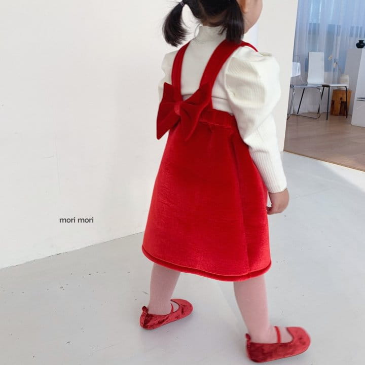 Mori Mori - Korean Children Fashion - #kidsstore - Christmas One-Piece - 3