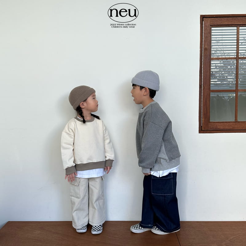 Neu - Korean Children Fashion - #Kfashion4kids - Color Banding Sweatshirt - 6