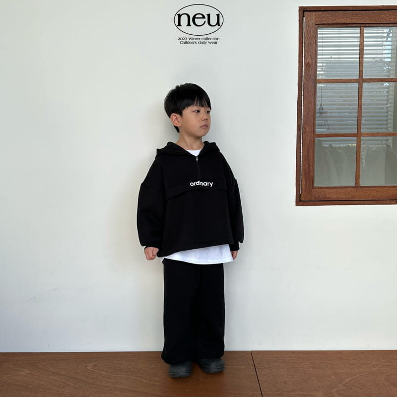 Neu - Korean Children Fashion - #childofig - N Embroider Wide Pants