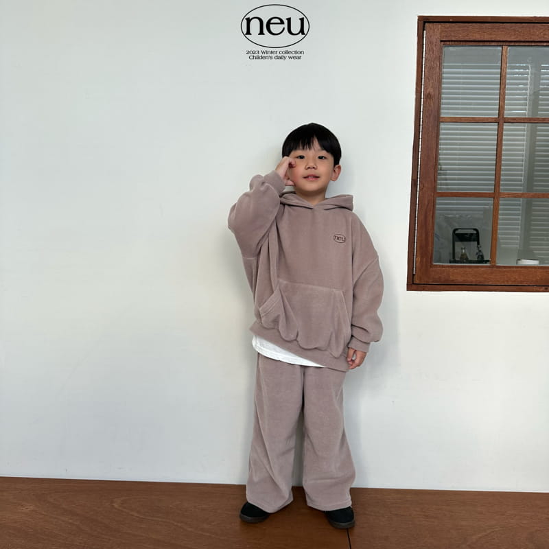 Neu - Korean Children Fashion - #discoveringself - Mohito Hoody Top Bottom Set - 7