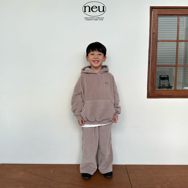 Neu - Korean Children Fashion - #fashionkids - Mohito Hoody Top Bottom Set - 8