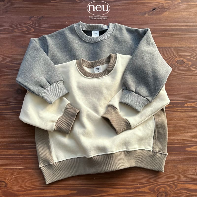 Neu - Korean Children Fashion - #minifashionista - Color Banding Sweatshirt - 9