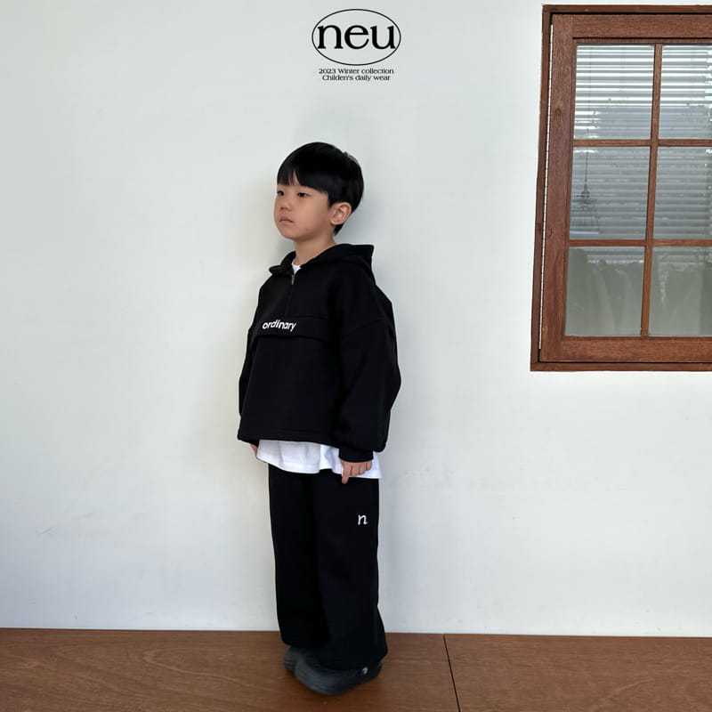 Neu - Korean Children Fashion - #minifashionista - Ordinary Half Zip-Up - 6