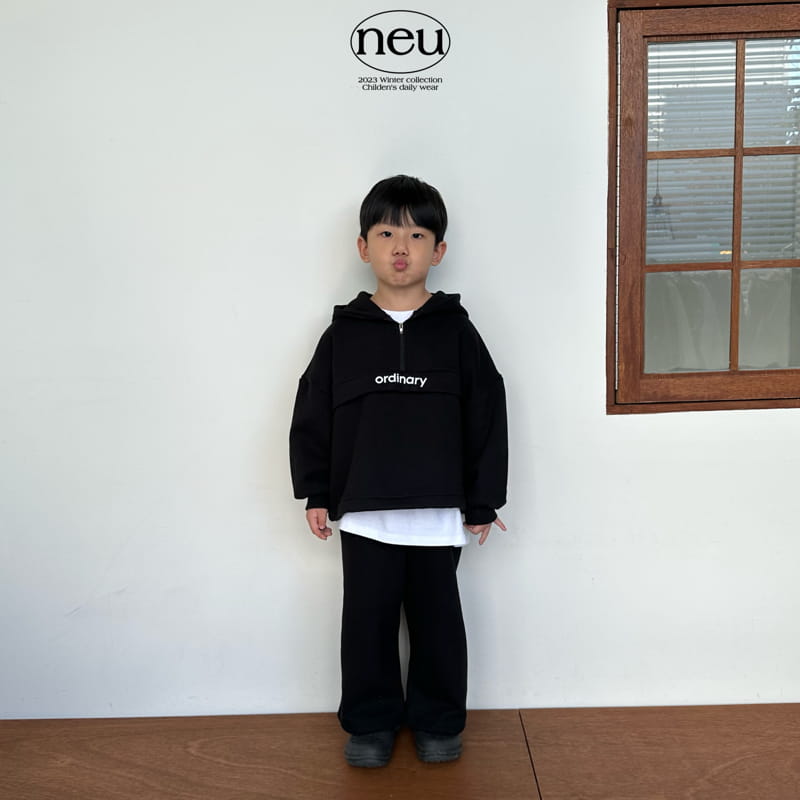 Neu - Korean Children Fashion - #prettylittlegirls - Ordinary Half Zip-Up - 7