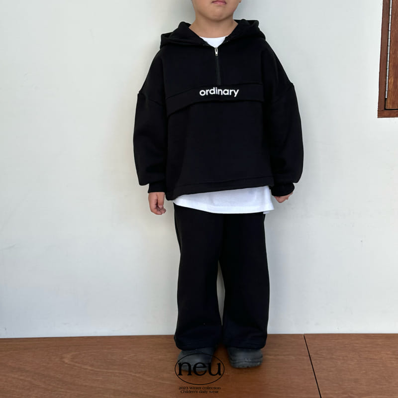 Neu - Korean Children Fashion - #todddlerfashion - Ordinary Half Zip-Up - 8