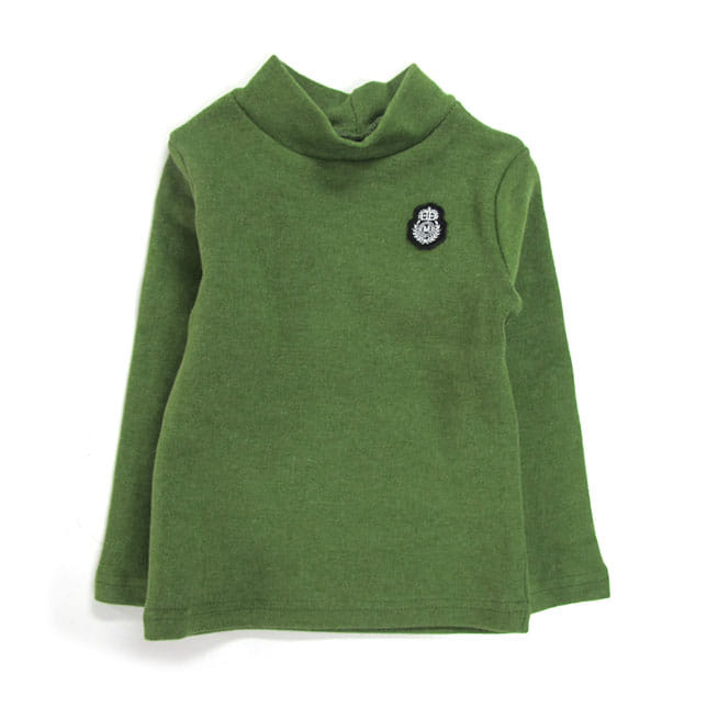 New Pierrot - Korean Children Fashion - #childofig - Half Turtleneck Tee - 6