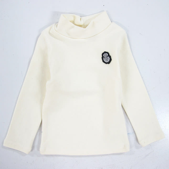 New Pierrot - Korean Children Fashion - #minifashionista - Half Turtleneck Tee