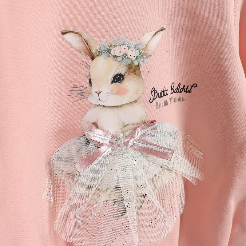 New Pierrot - Korean Children Fashion - #minifashionista - Rabbit Fleece Long Tee - 7