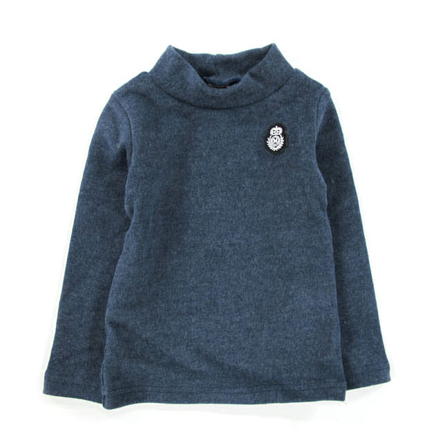 New Pierrot - Korean Children Fashion - #todddlerfashion - Half Turtleneck Tee - 3