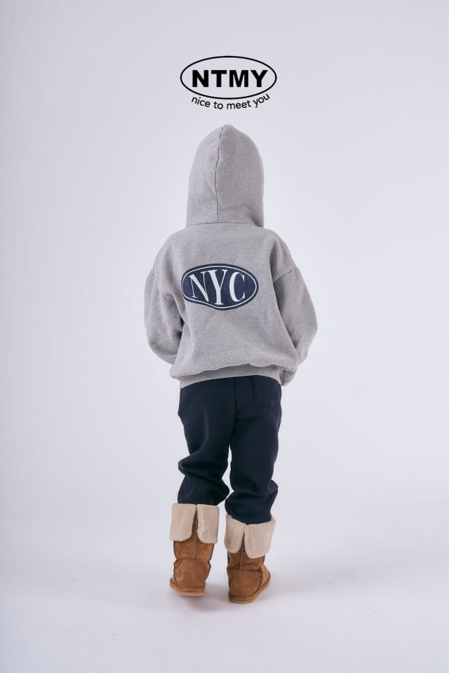 Nice To Meet You - Korean Children Fashion - #discoveringself - NYC Hoody Zip-Up - 2