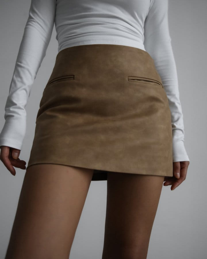 Paper Moon - Korean Women Fashion - #momslook -  Pocket Detail S Mini Skirt  - 3