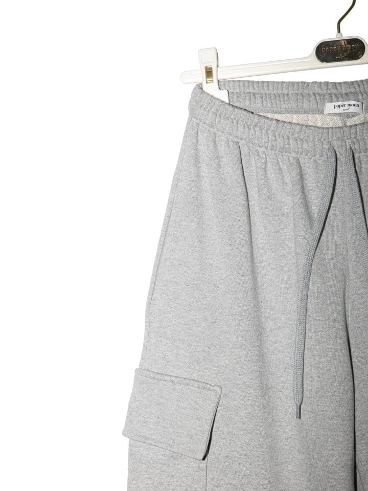 Paper Moon - Korean Women Fashion - #thelittlethings -  Cargo Pocket Wide Sweatpants  - 8